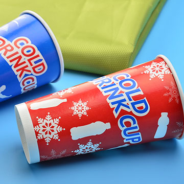 星辰纸杯可乐杯大图